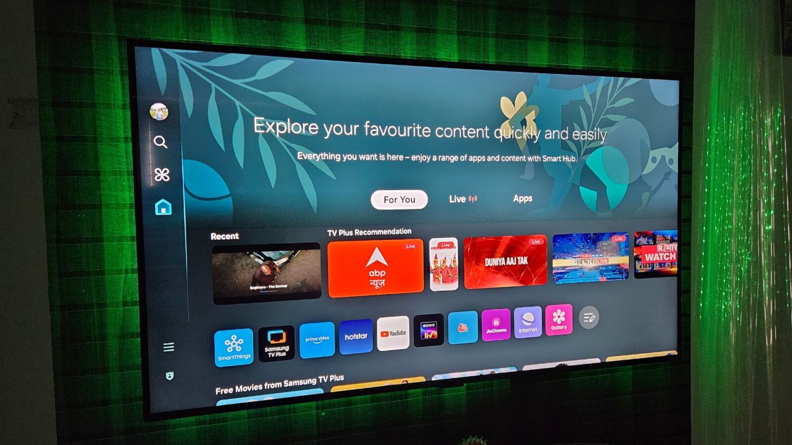 how to disabled Samsung TV Plus from auto-playing