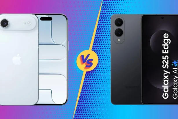 Galaxy S25 Edge vs iPhone Air Battery Test