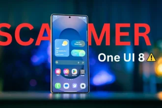 One UI beta sign-up phishing