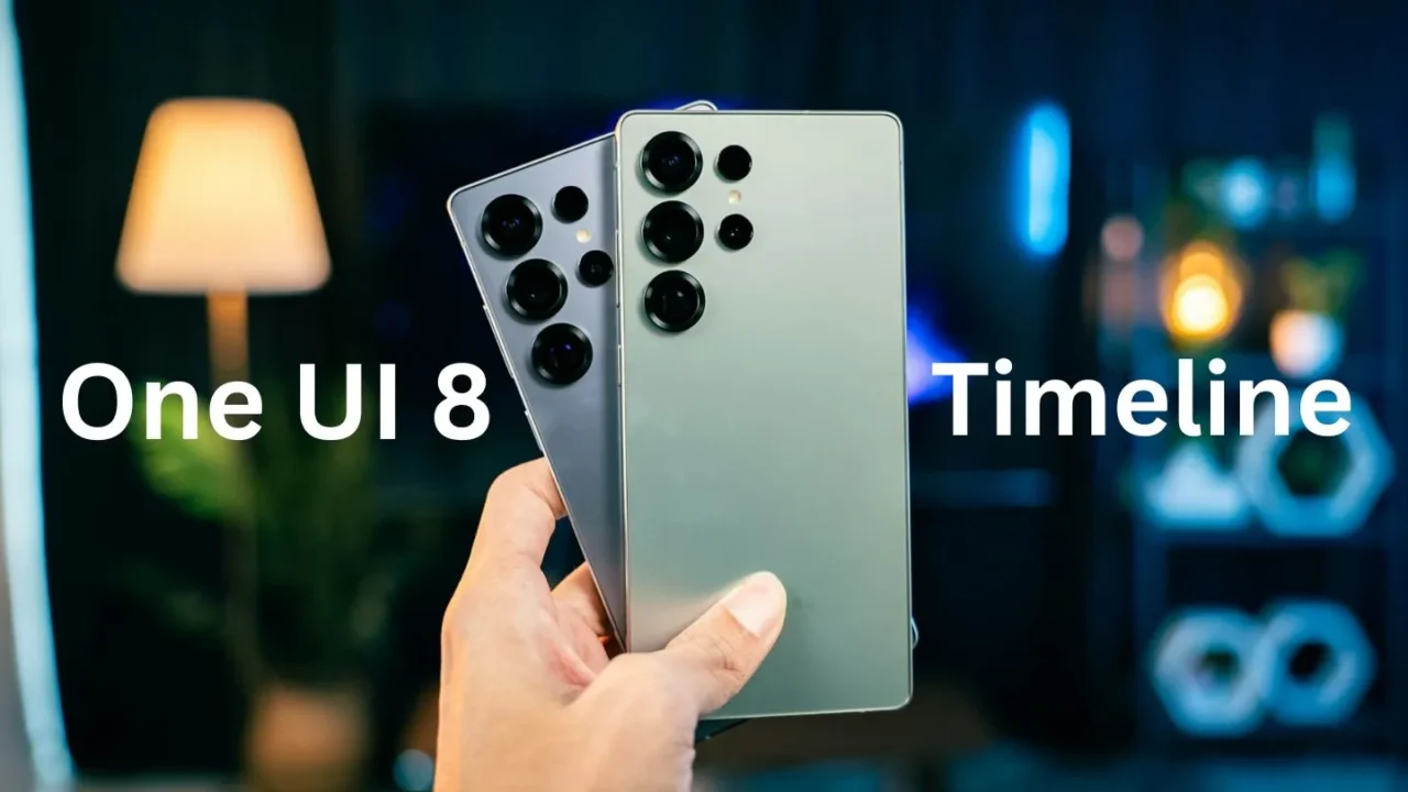Samsung One UI 8 update timeline and Schedule