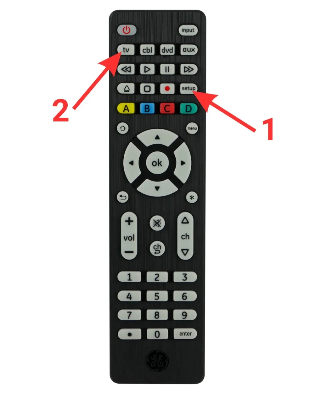 setup universal remote to Samsung TV