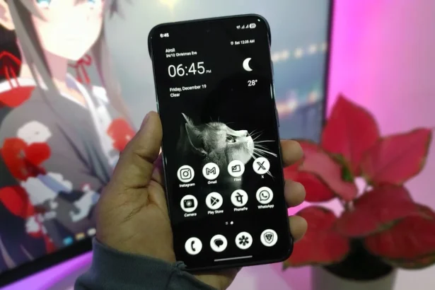 Monochrome Icons for Samsung Galaxy Phone