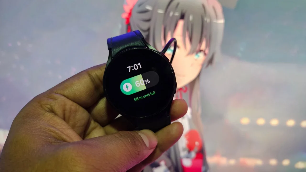 New battery charging animation on One UI 8 Watch