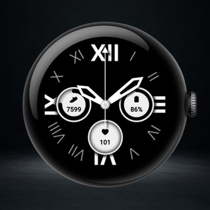 Classic Analog Watch Face