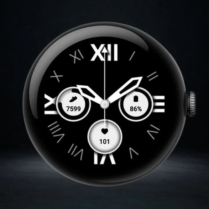 Classic Analog Watch Face