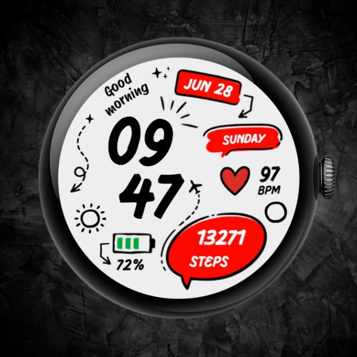 Doodle Watch Face