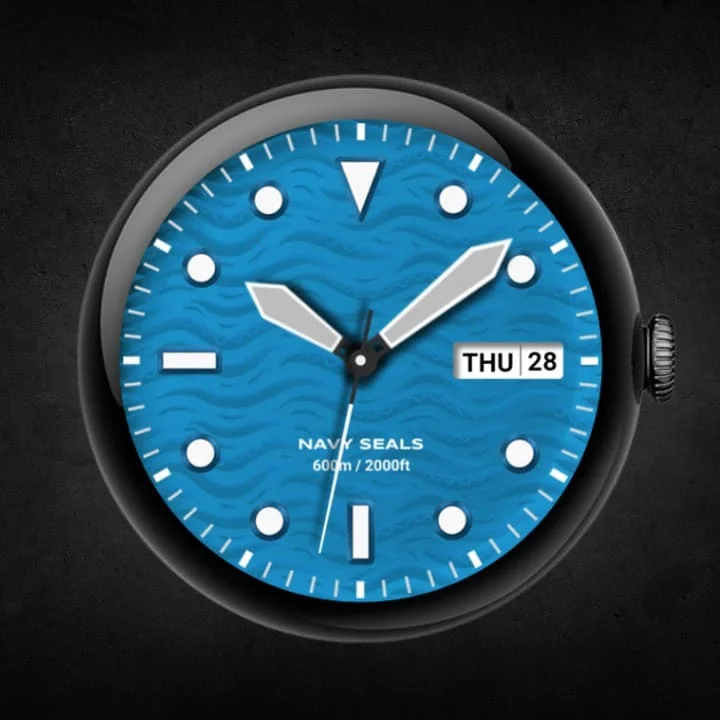 GL102 Diver Watch Face