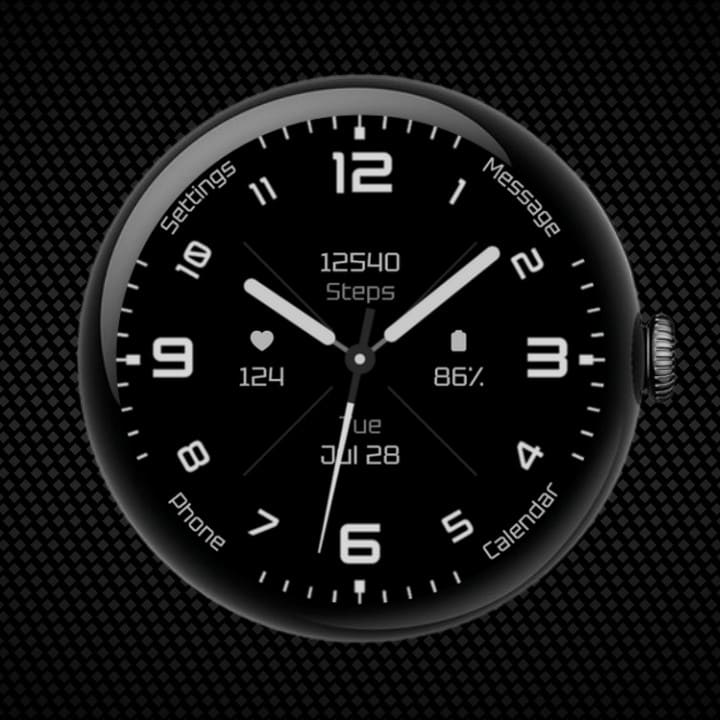 Minimal Analog Watch Face