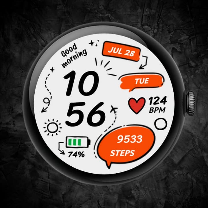 Doodle Watch Face